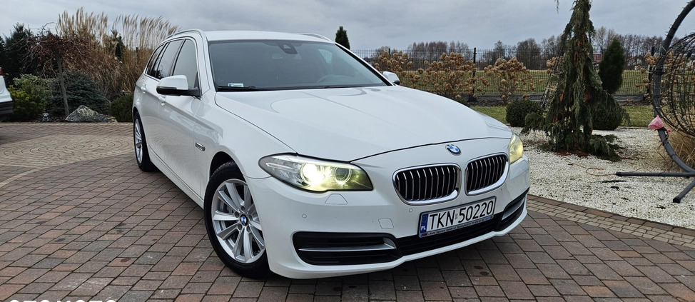 BMW Seria 5 cena 52900 przebieg: 265000, rok produkcji 2014 z Tyszowce małe 106